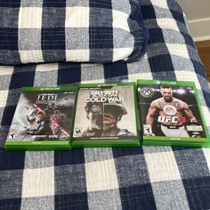 3 Xbox one games